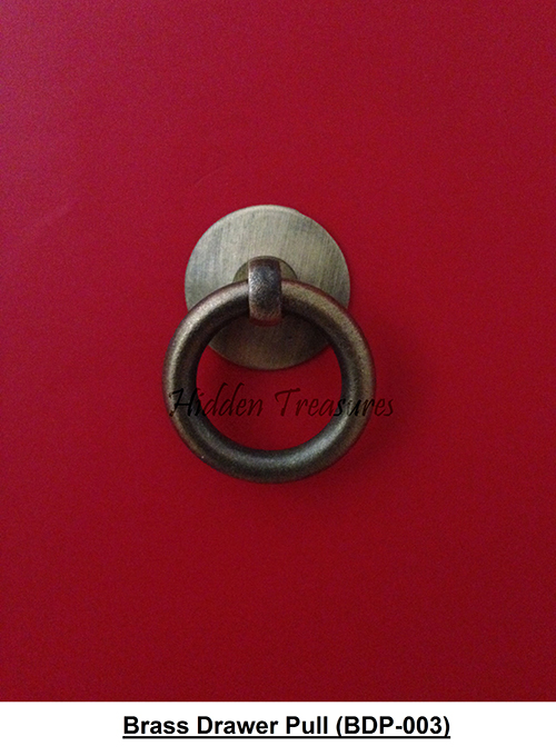 03 Brass ring design drawer pull