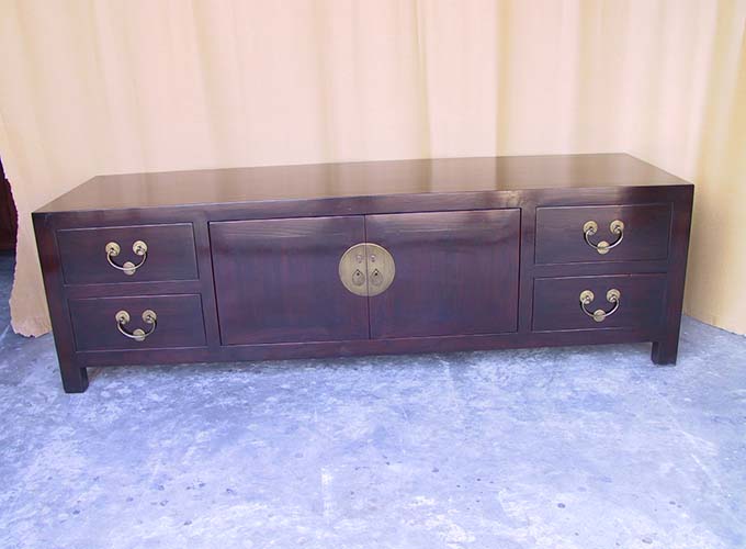 02 Custom make low TV sideboard