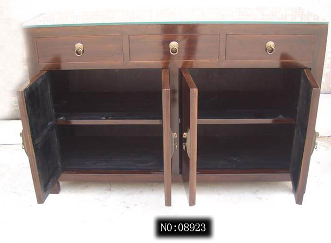 07 Custom make 3 drawers & 4 doors sideboard