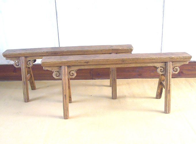 05 Antique kungfu bench